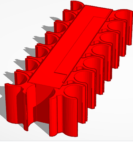 14 nerf dart holders for jolt 3D model