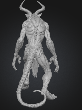 Miniatura 3 do modelo 3D Hellspawn Demon – 3D Printable Model