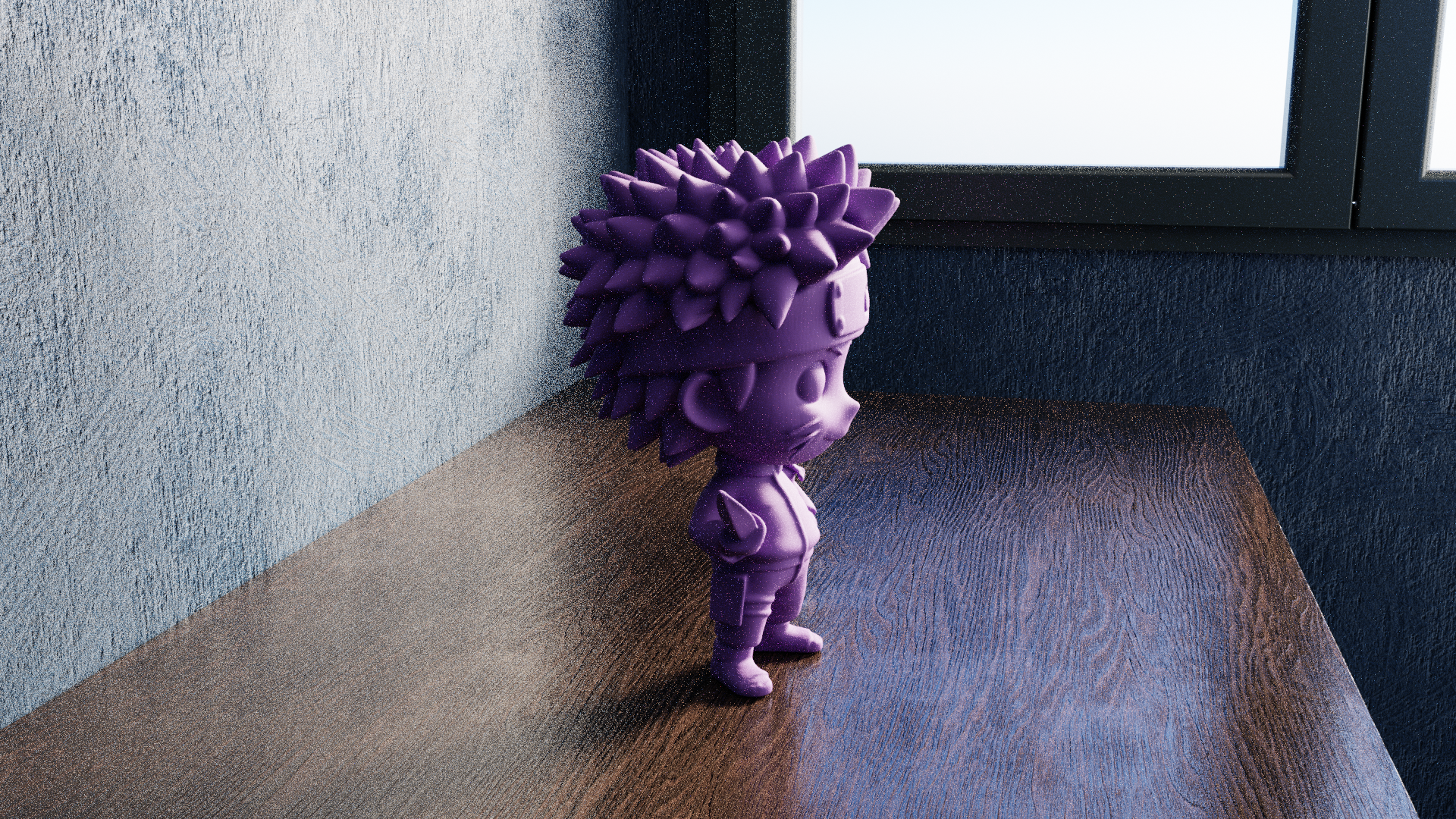 Miniatura 4 do modelo 3D Chibi Naruto