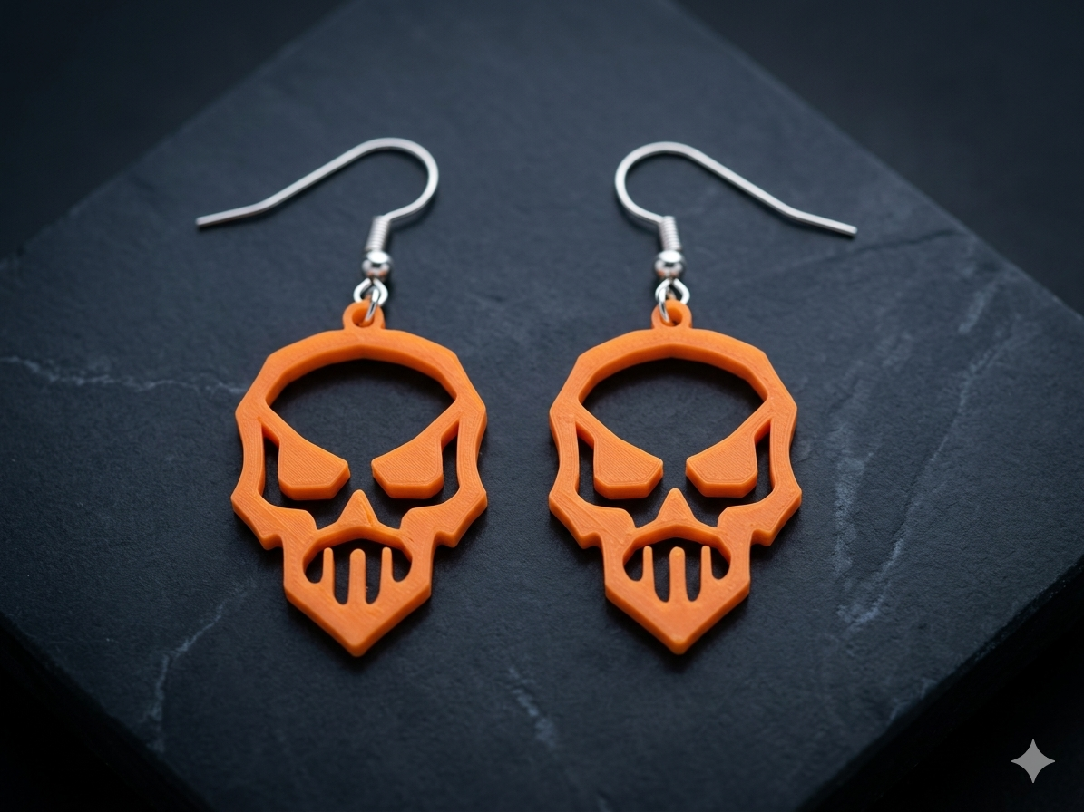 Earrings - 078 - Easy Print - Free