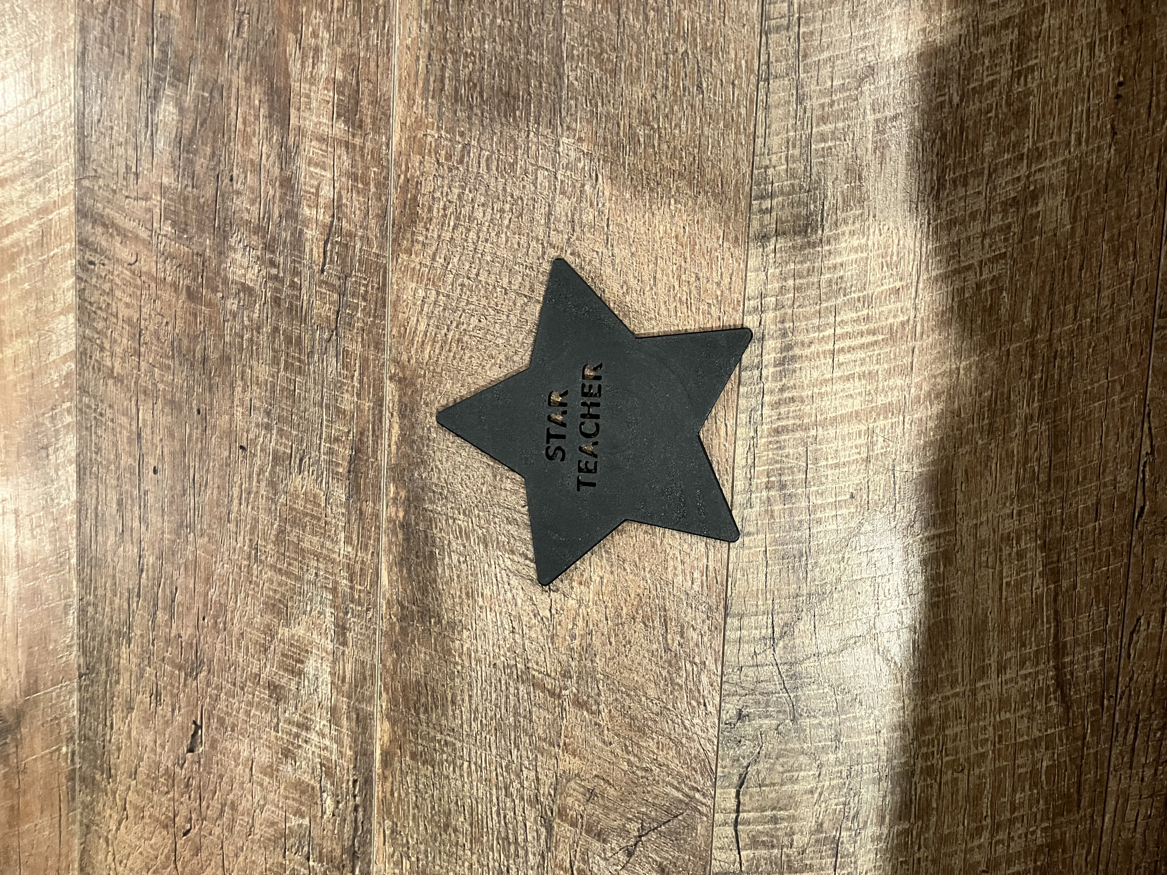 Star teacher wall hanger