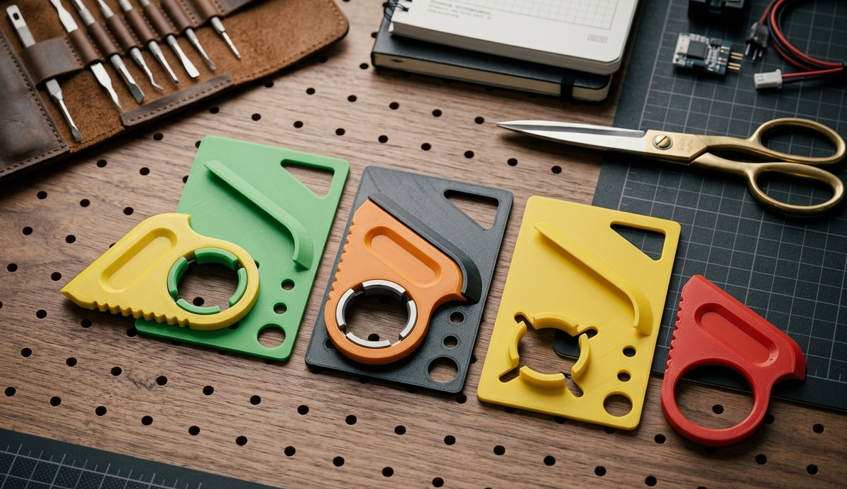 Credit card knife/box opener