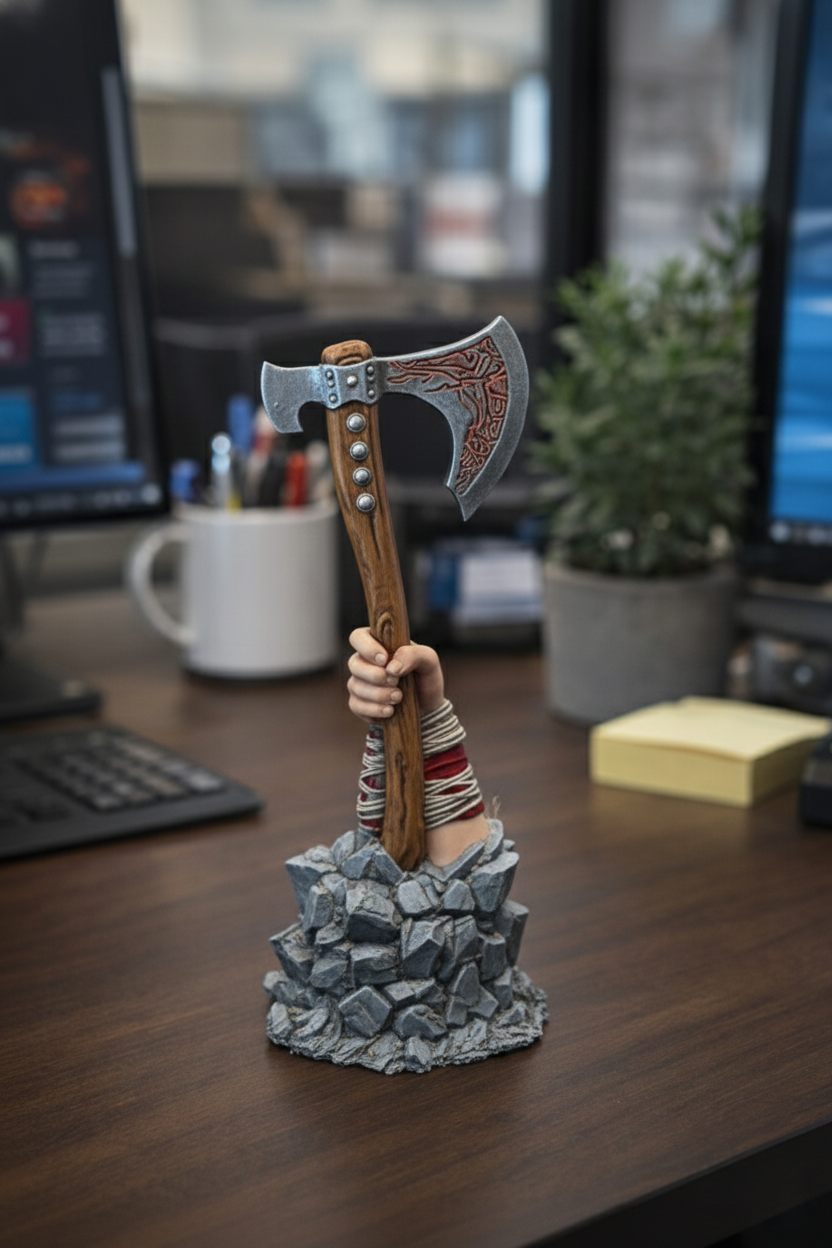Kratos Hand and Axe