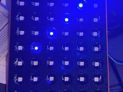 LED matrix for Cooler Master Qube 540 case
