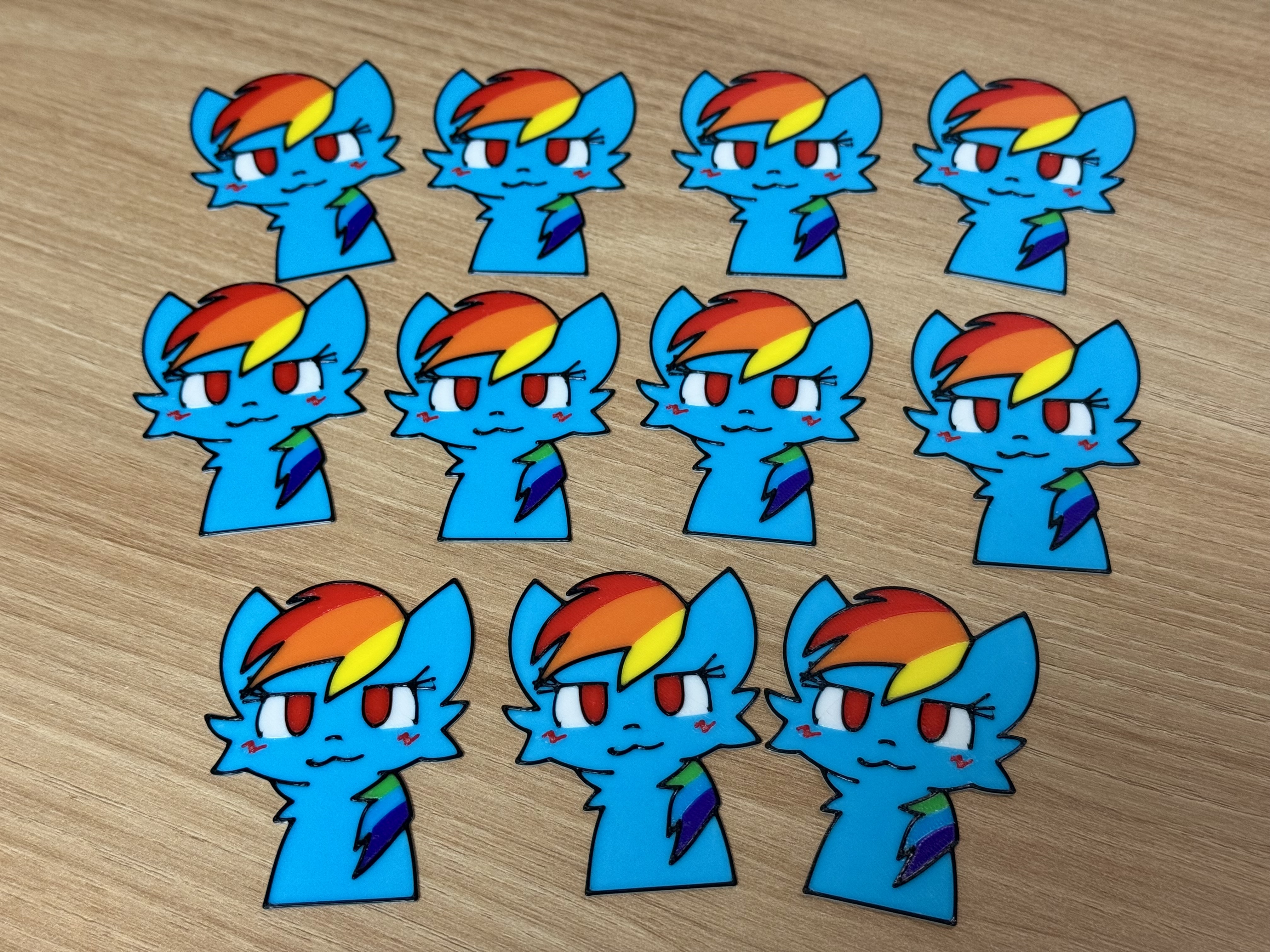 Ponykisser (Rainbow Dash, Multicolor)