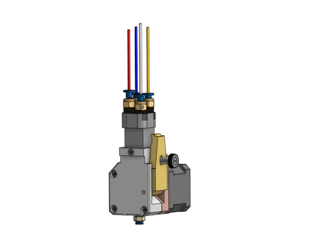 Multi-Color Custom Upgraded BMG Extruder