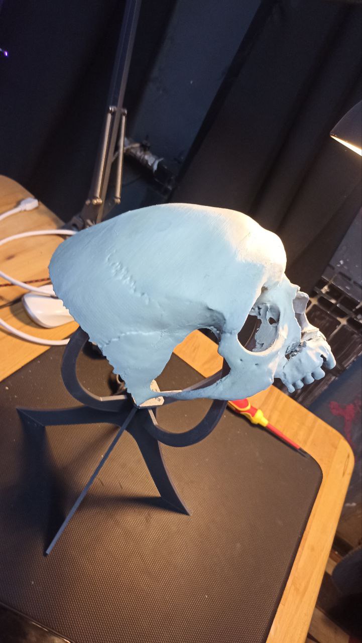 realistic skull mask — miniatura 3