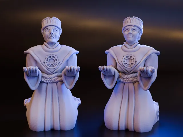 Cleric Statues / Icon of Ravenloft (DND / TTRPG))