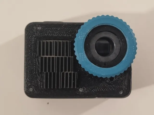 GoPro 5 to C-Mount lens Adapter / Front plate