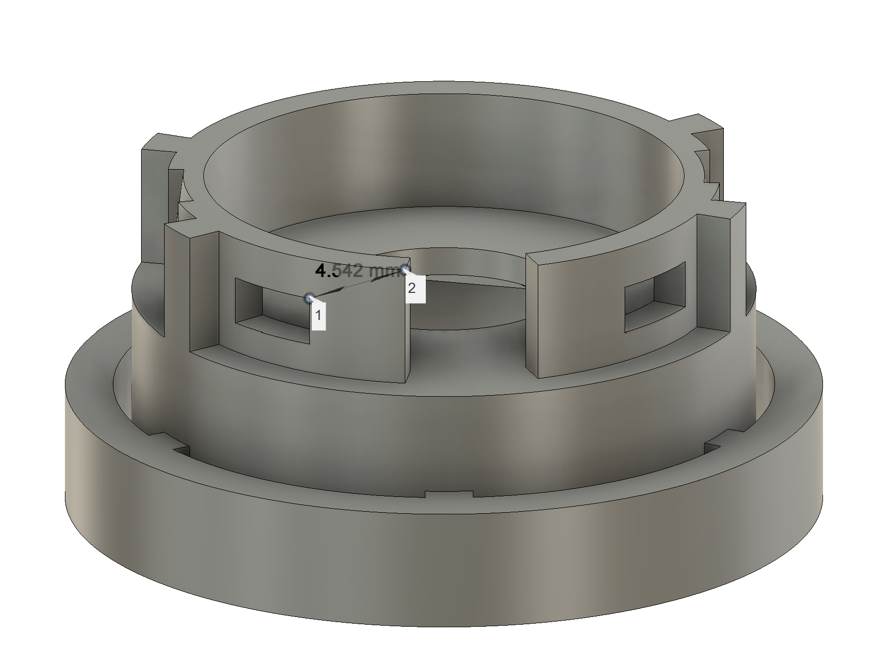 Stronger spring holder for compact spool auto-rewinder