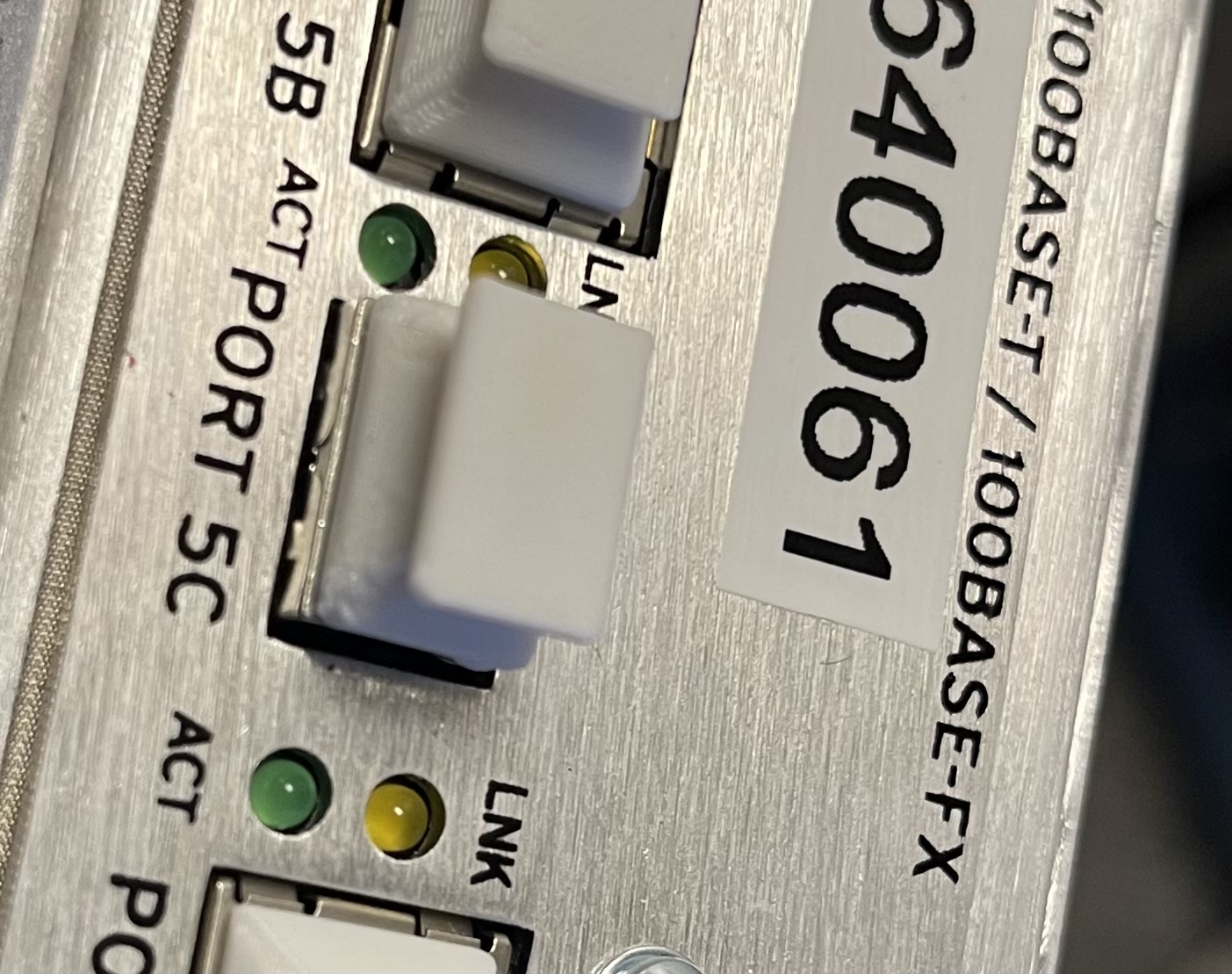 Fiber Type LC connector dust cover