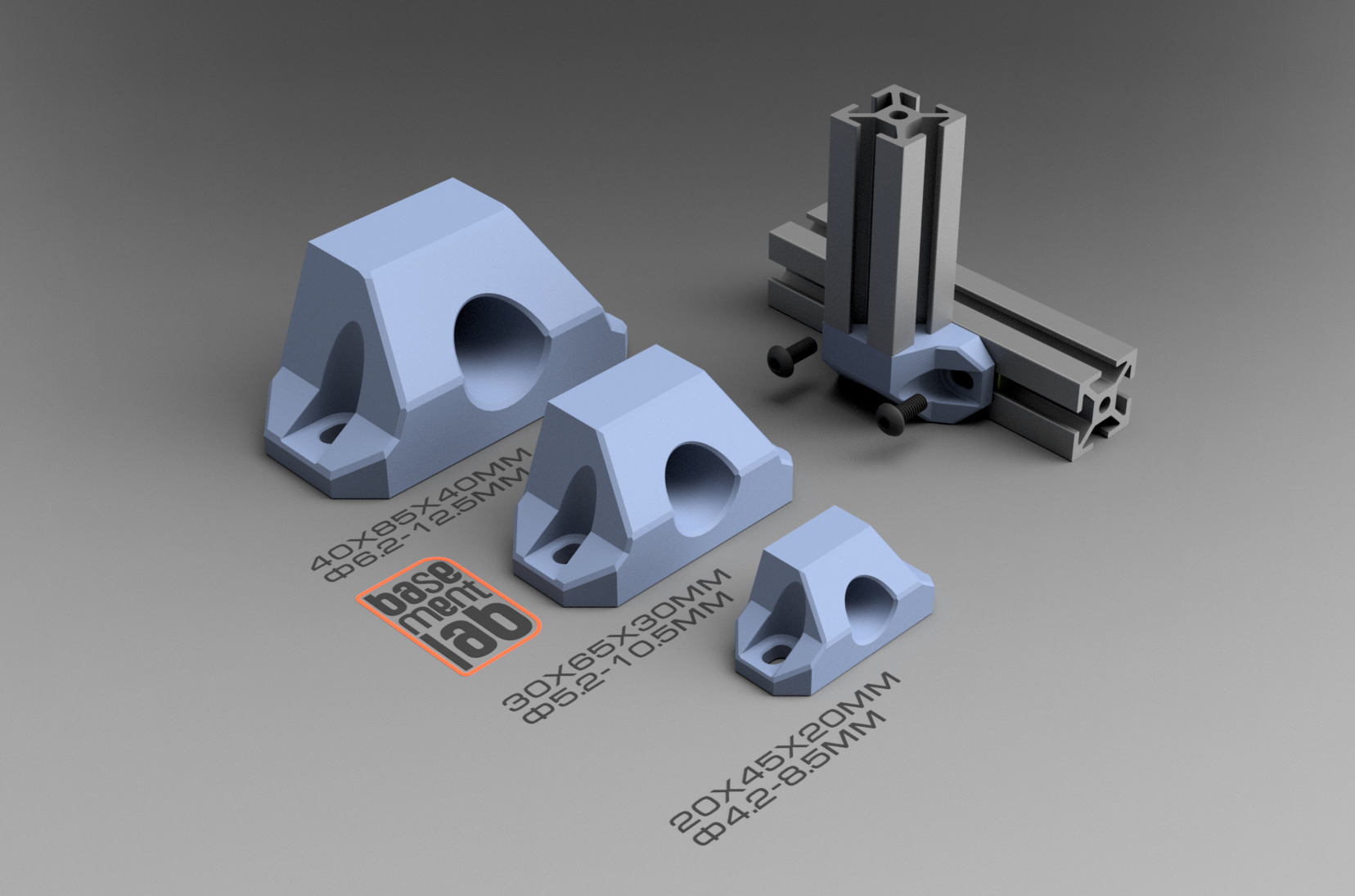 Profile Connector 90° for 2020 / 3030 / 4040 V/T-Slot Profile