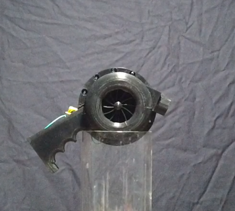 Hand held fan / blower using 130 v motor