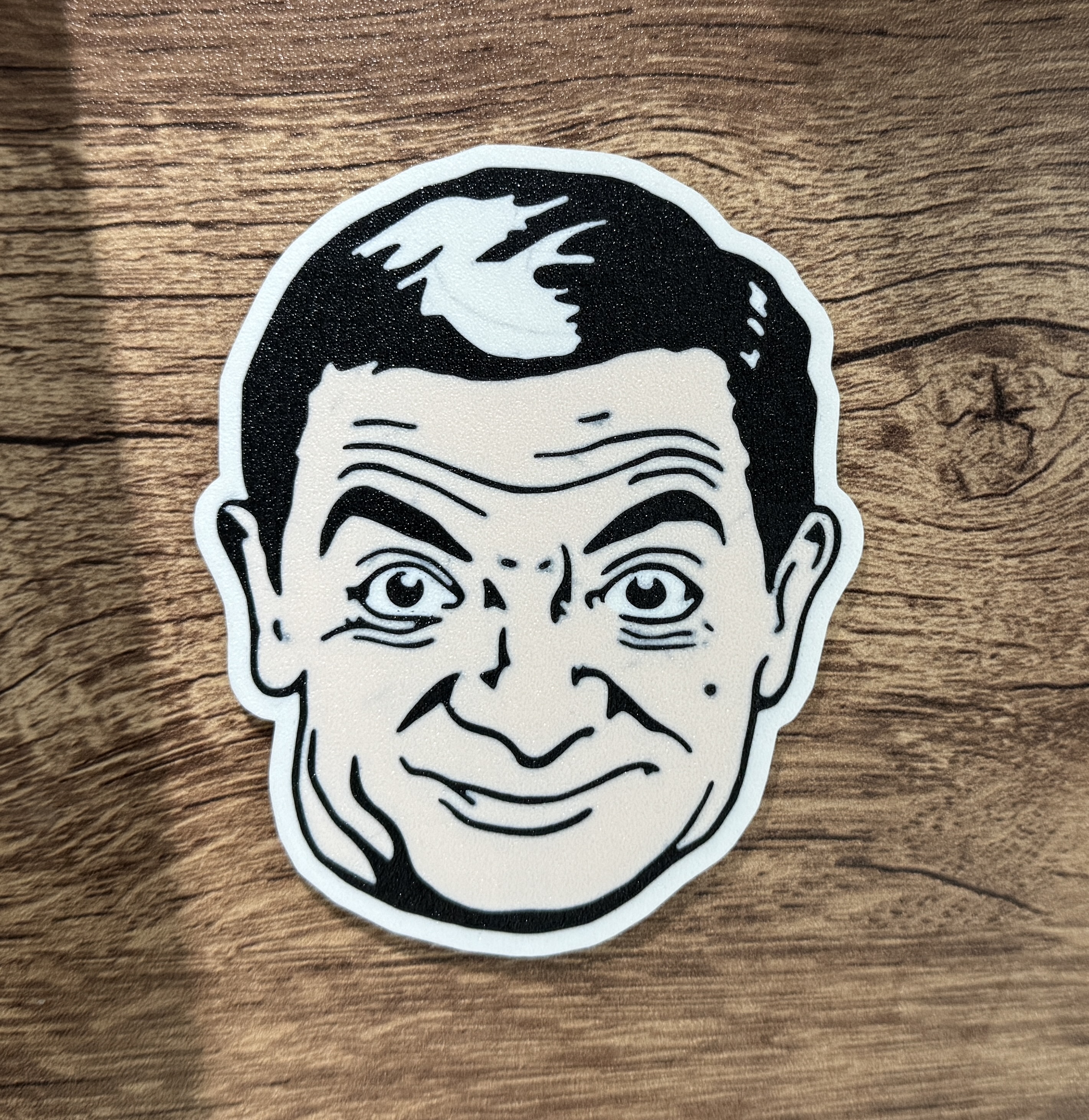 Mr Bean Magnet (8x3mm magnets)