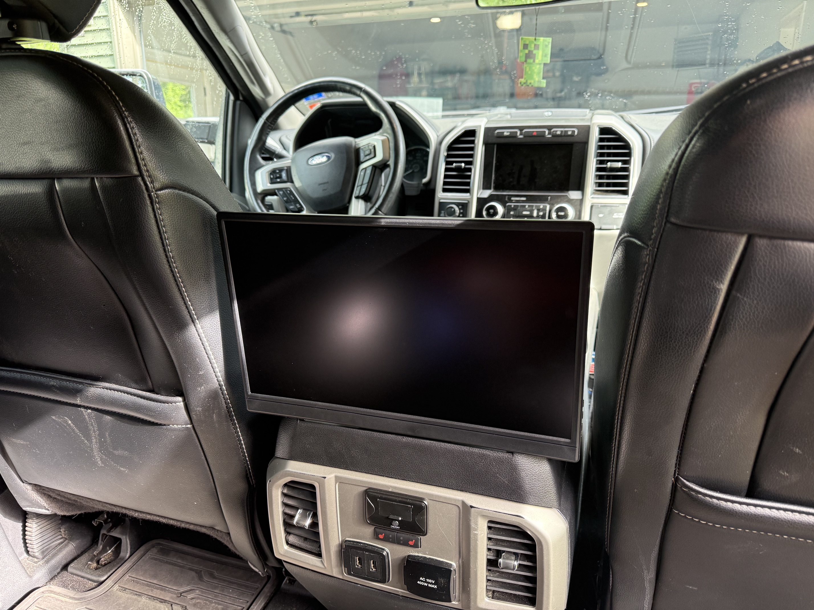 2015-2020 F150 Supercrew Rear Screen and Nintendo Switch Dock
