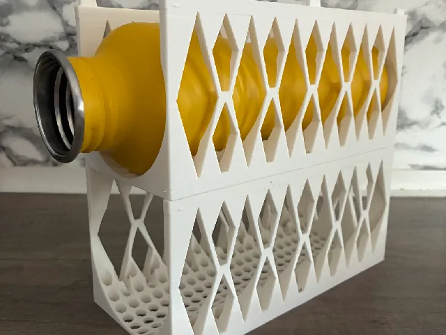 Modulares Flaschenregal