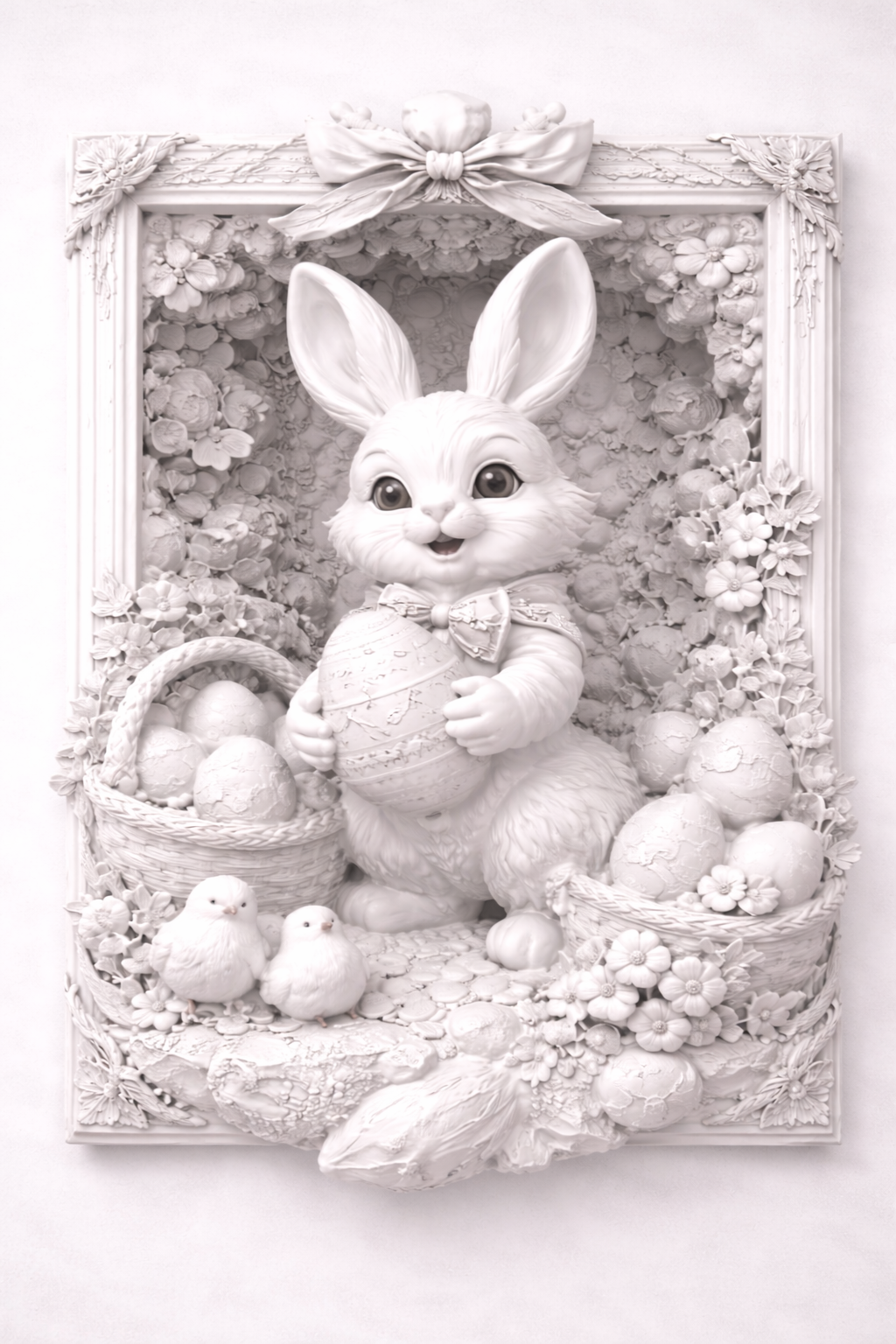 Easter Bunny 3D Picture 3D model