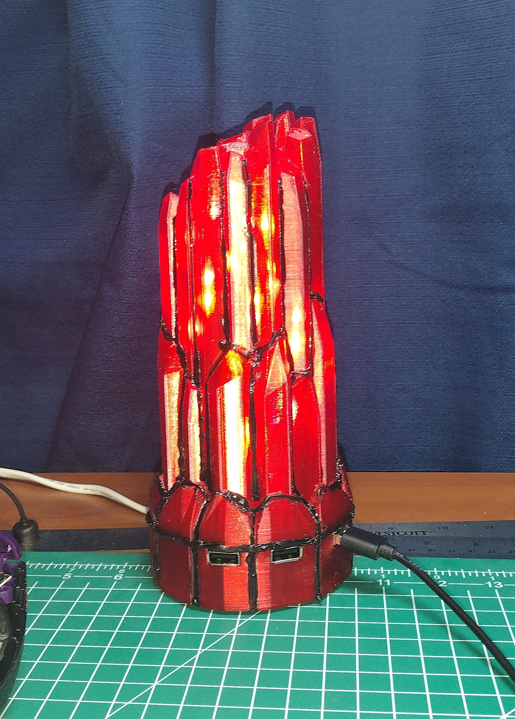 Stargate ZPM USB Charging Lamp