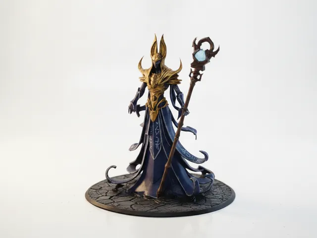 Karthus Death Choir Goddess Statue LOL 3D Printable