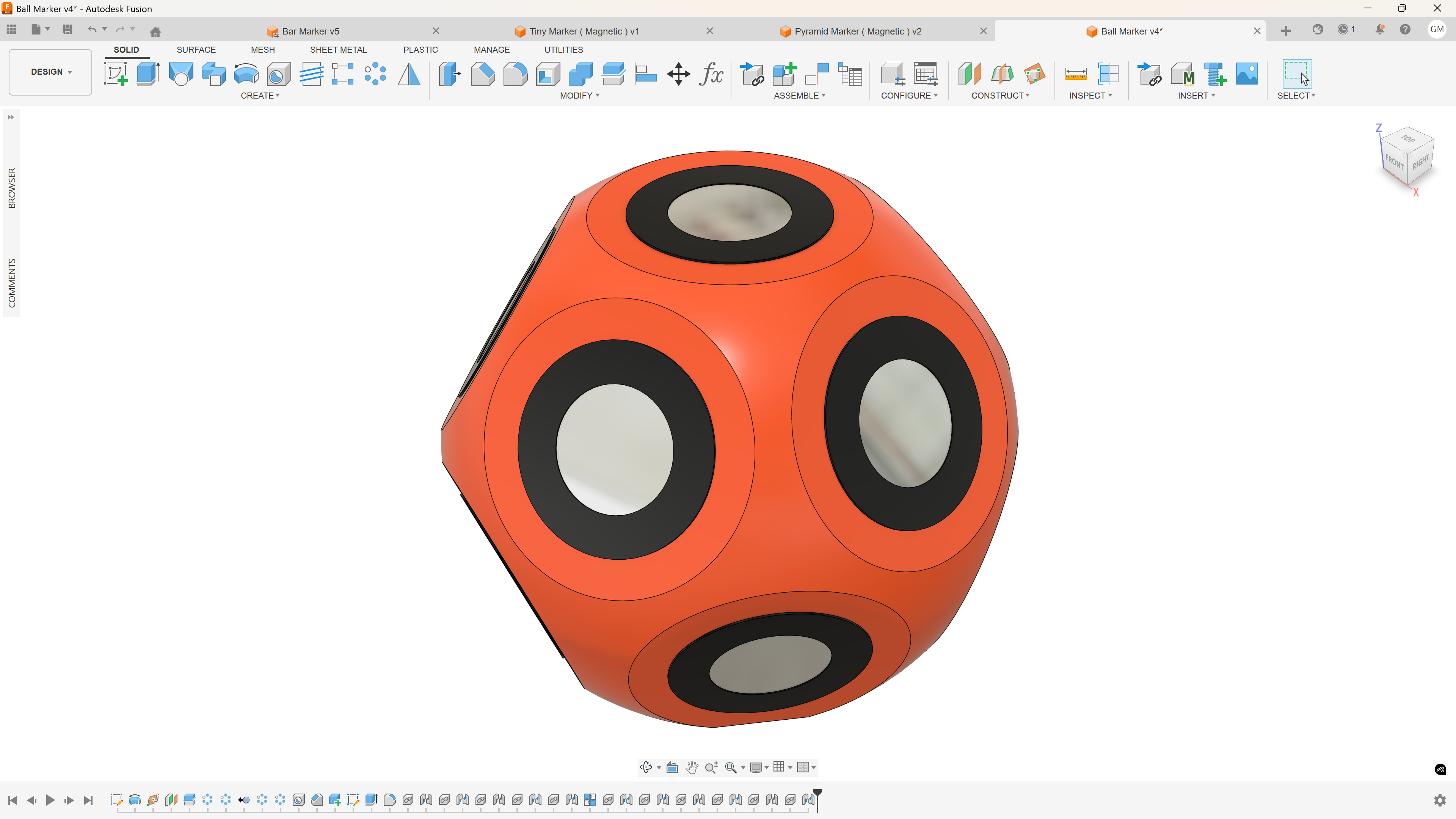 3D Scanner Ball Marker