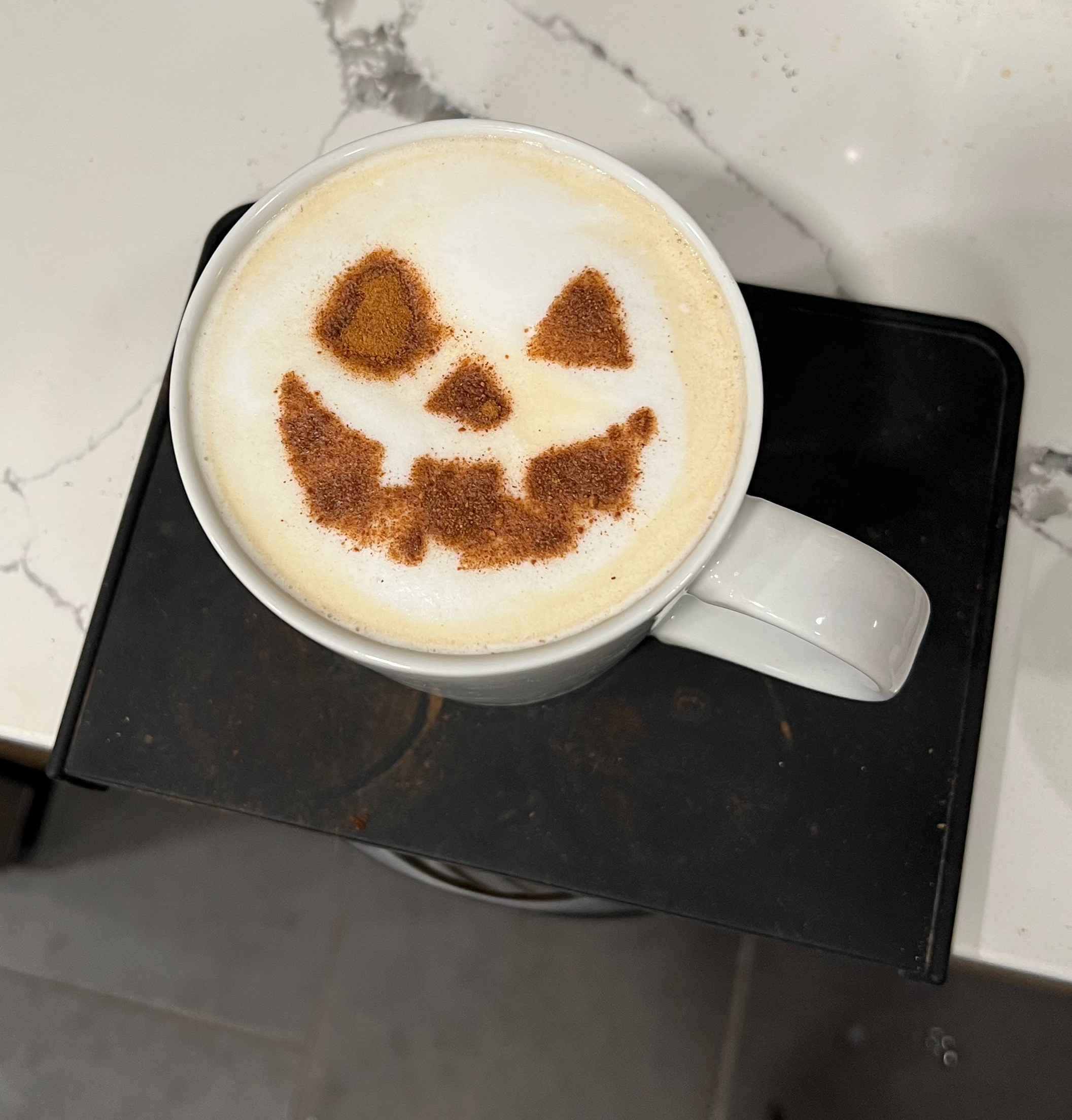 Miniatura 2 do modelo 3D Fall Coffee Stencil - JackOLatern