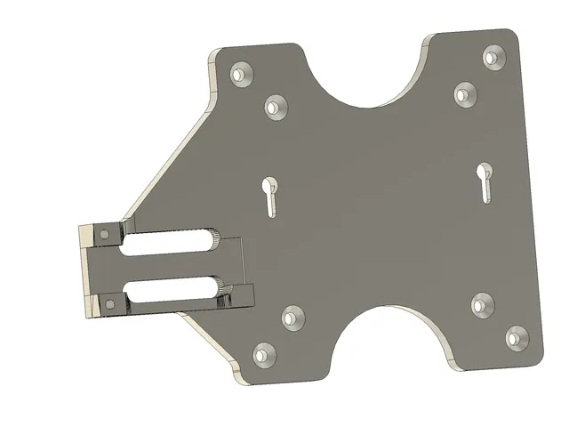 Intel NUC VESA mount with RTL-SDR cage