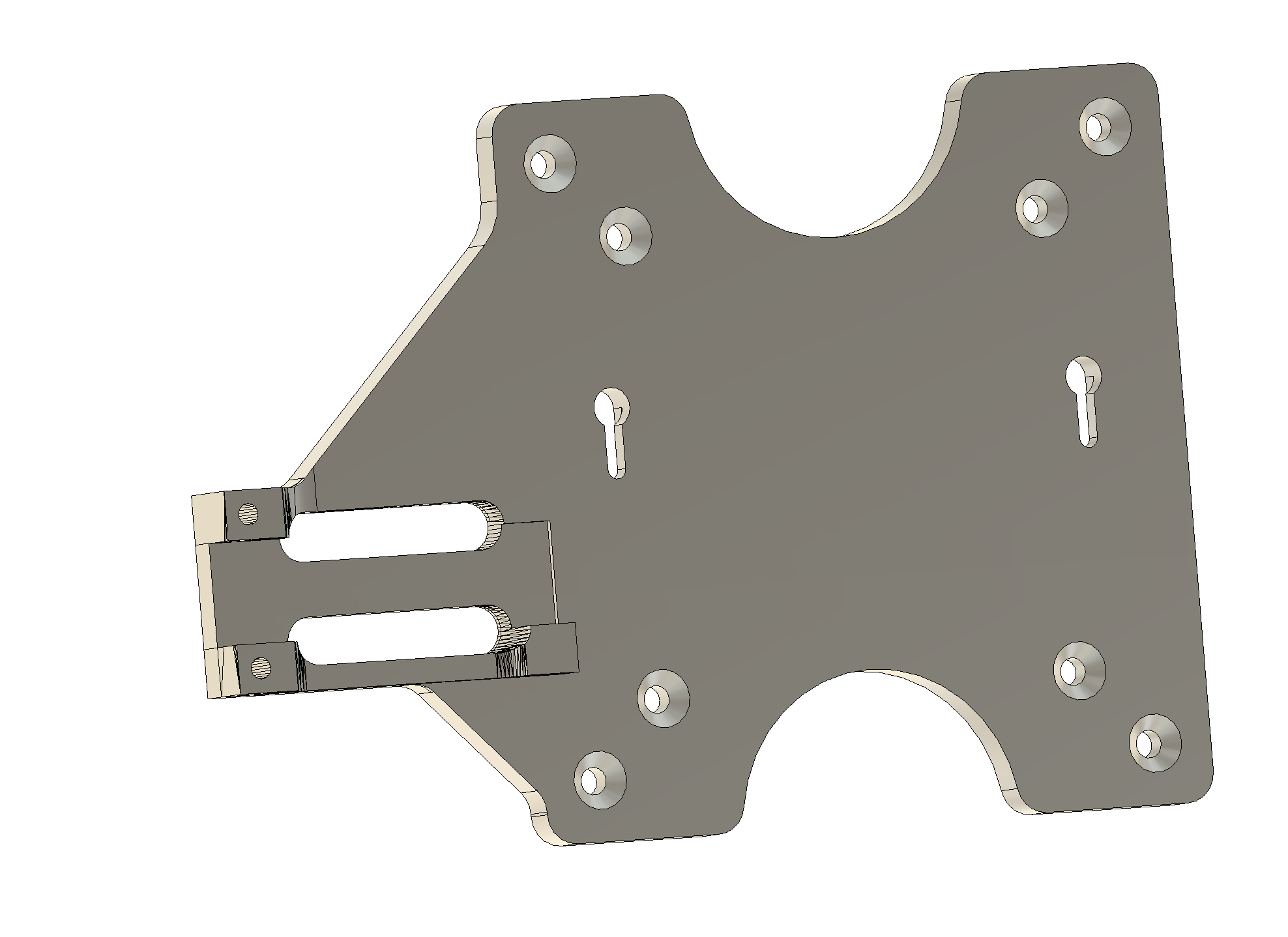 Intel NUC VESA mount with RTL-SDR cage