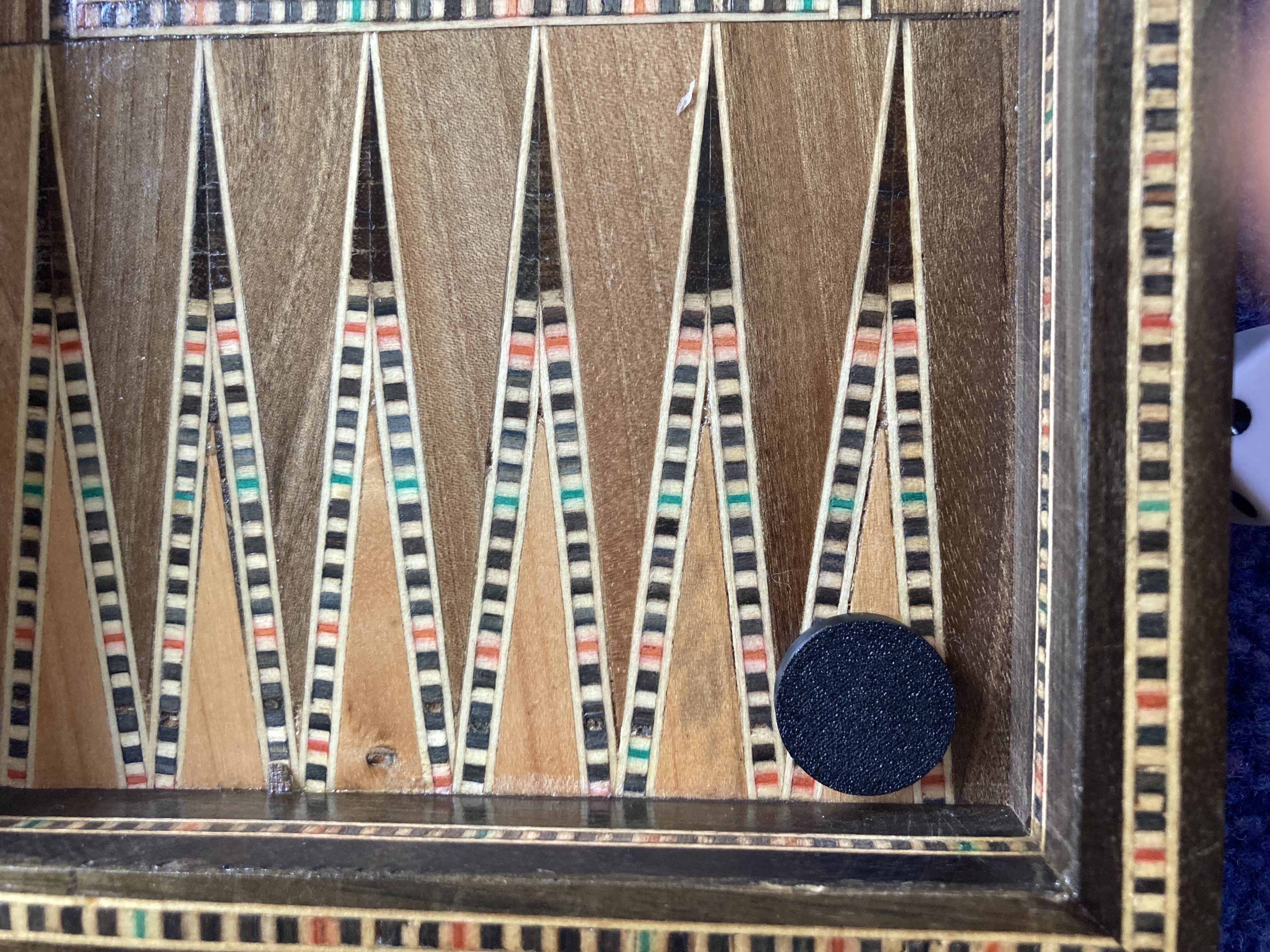 Miniatura 6 do modelo 3D Backgammon piece