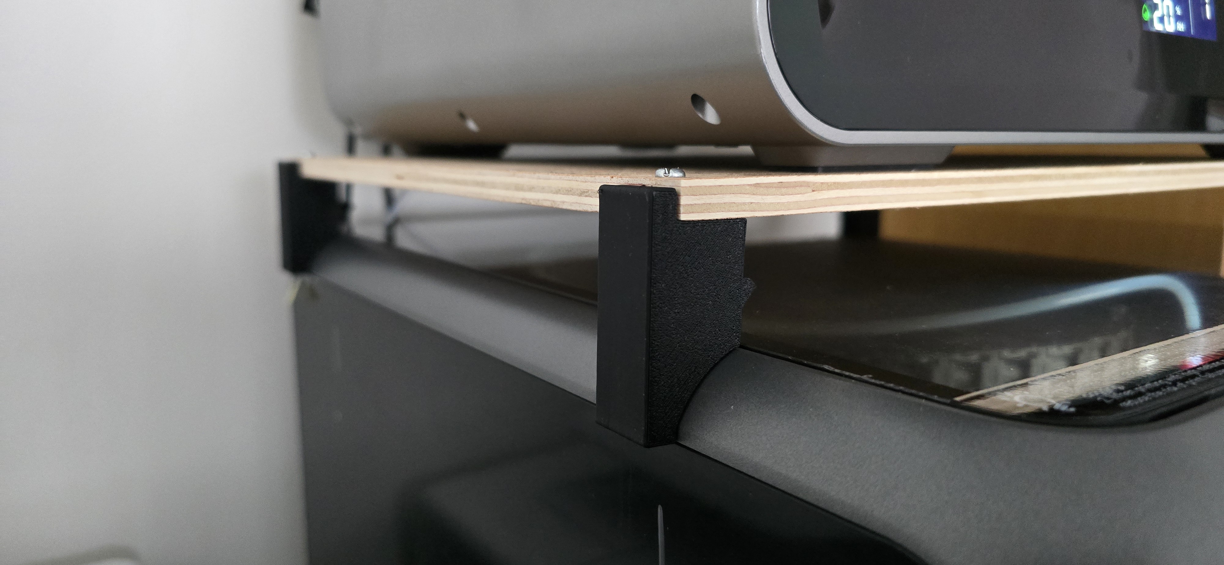 Creality K2 quick CFS risers with lid rests