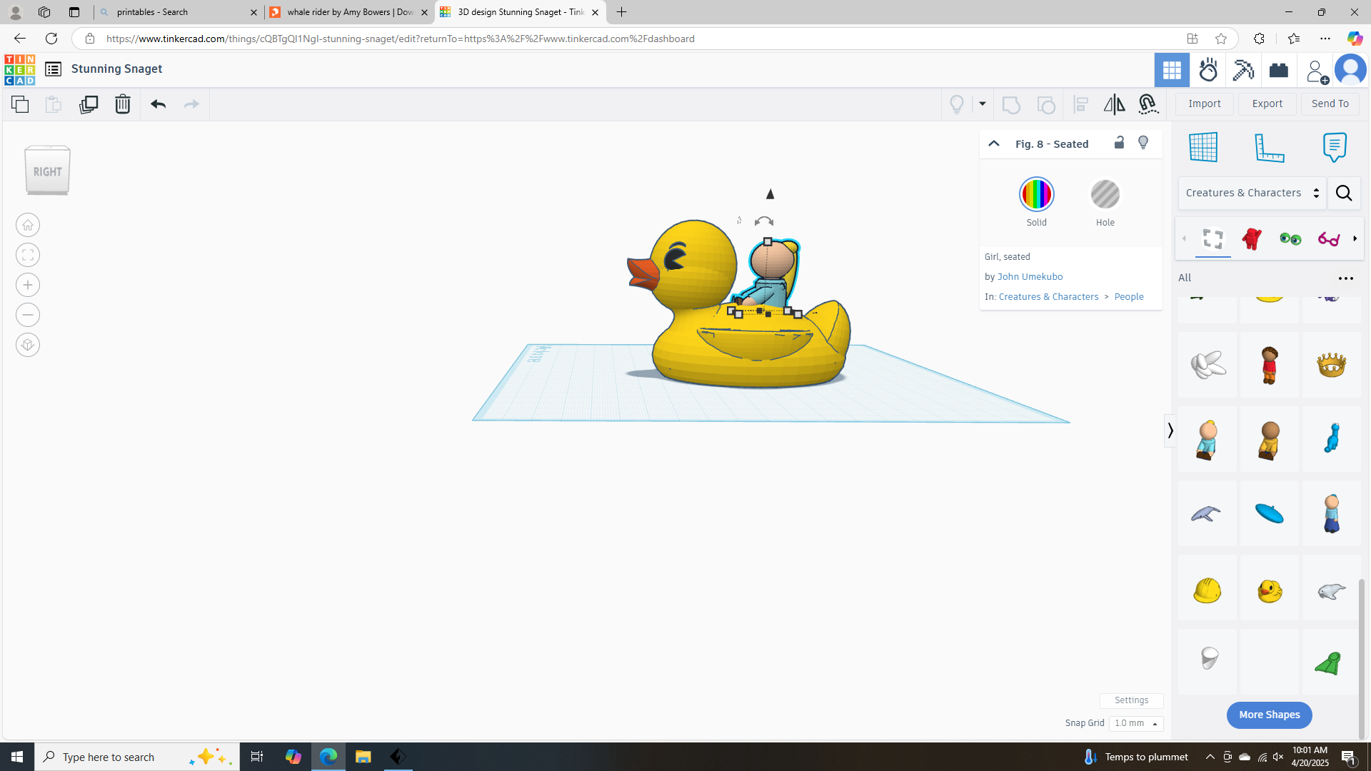 duck rider