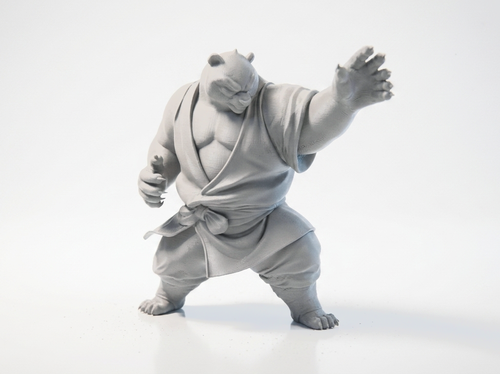 Kung Fu Panda Po Figurine Cartoon 3D Printable