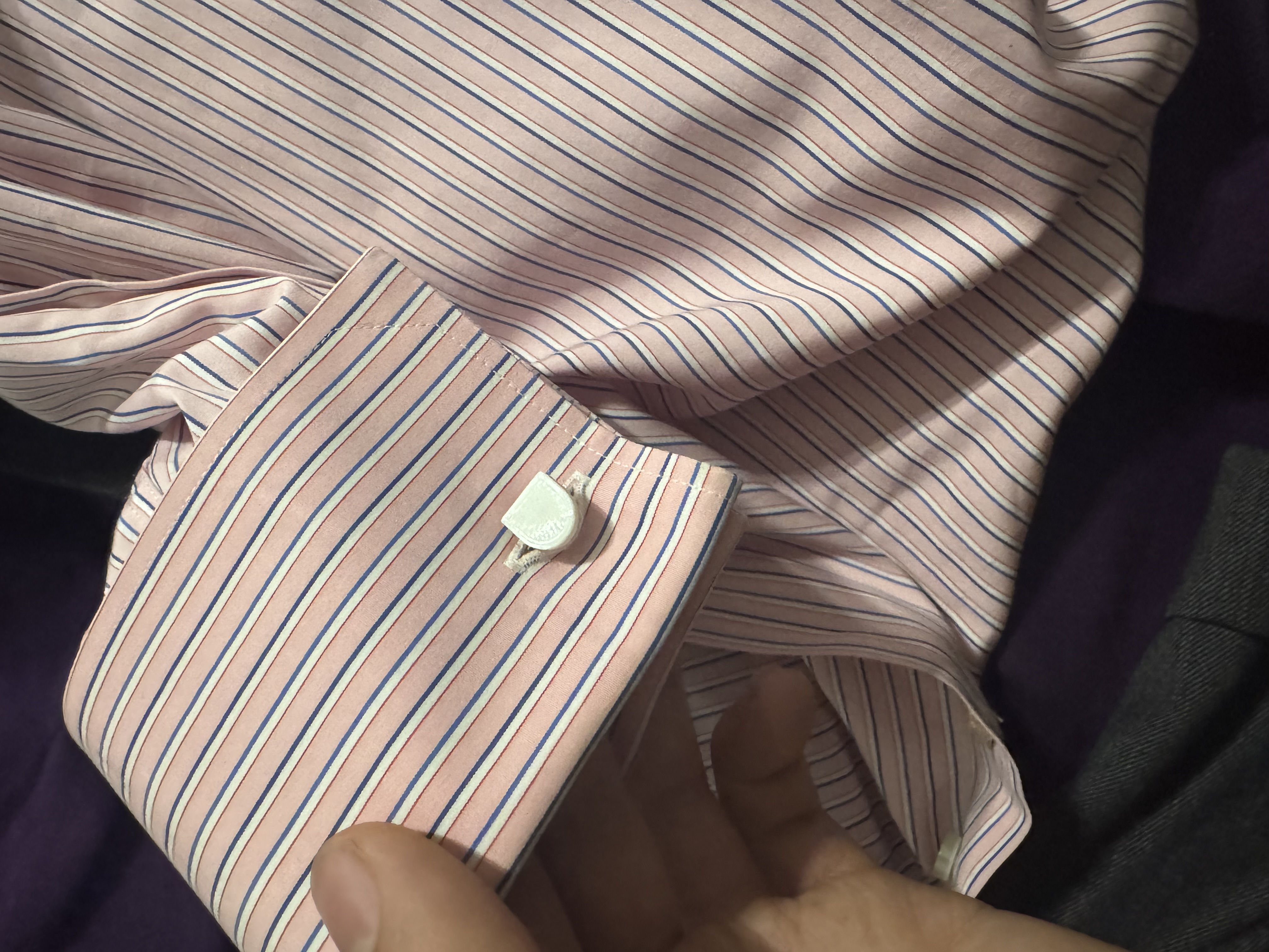 Simple Fixed-Bar Cufflinks — miniatura 2