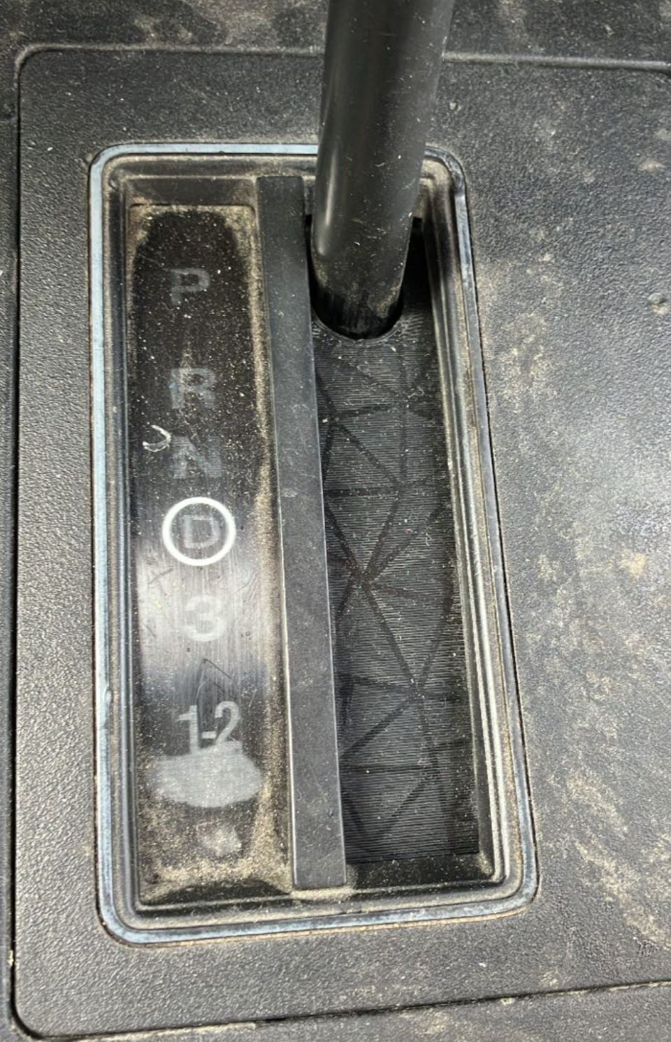 Jeep Cherokee XJ gear selector sliding cover