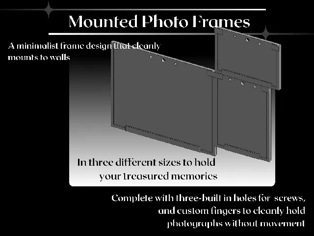 Mounted Photo Frame