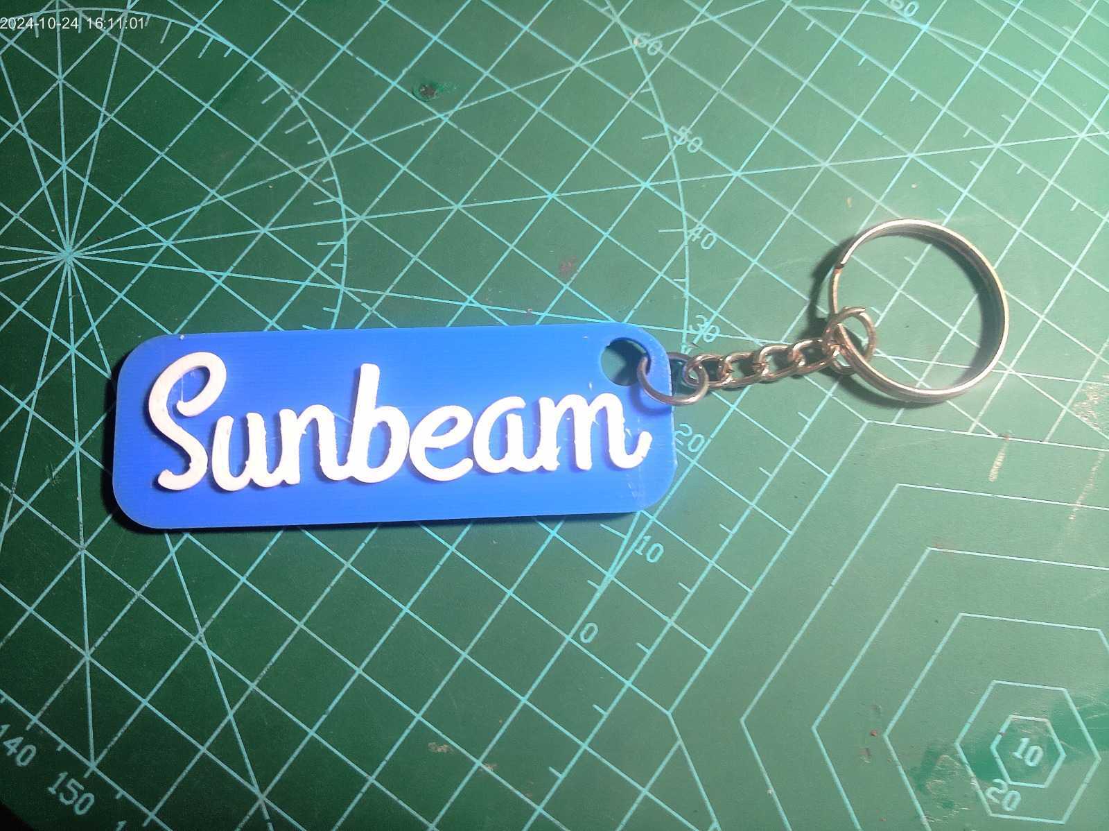 Sunbeam keychains