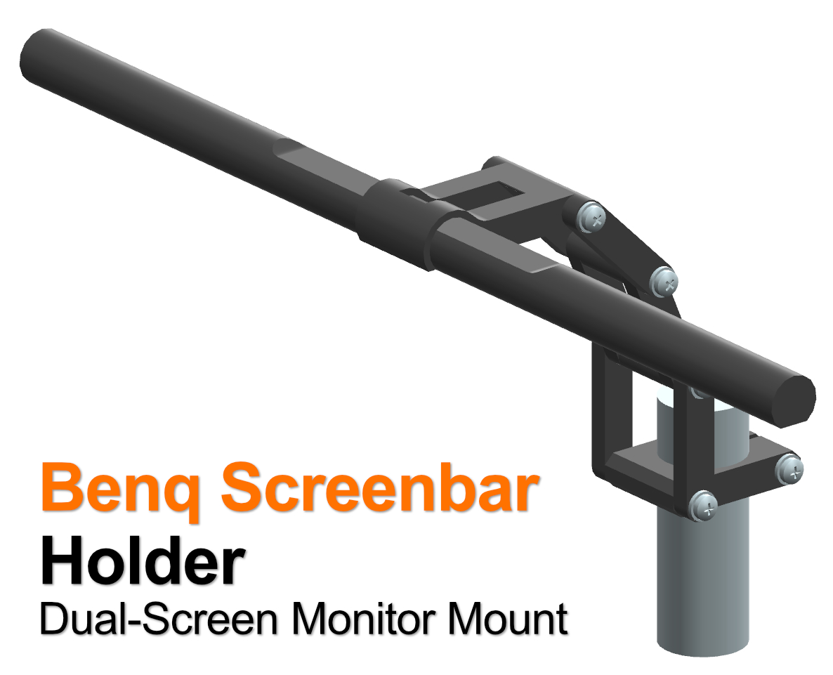Benq Screenbar Holder for a Dual-Screen Monitor Mount