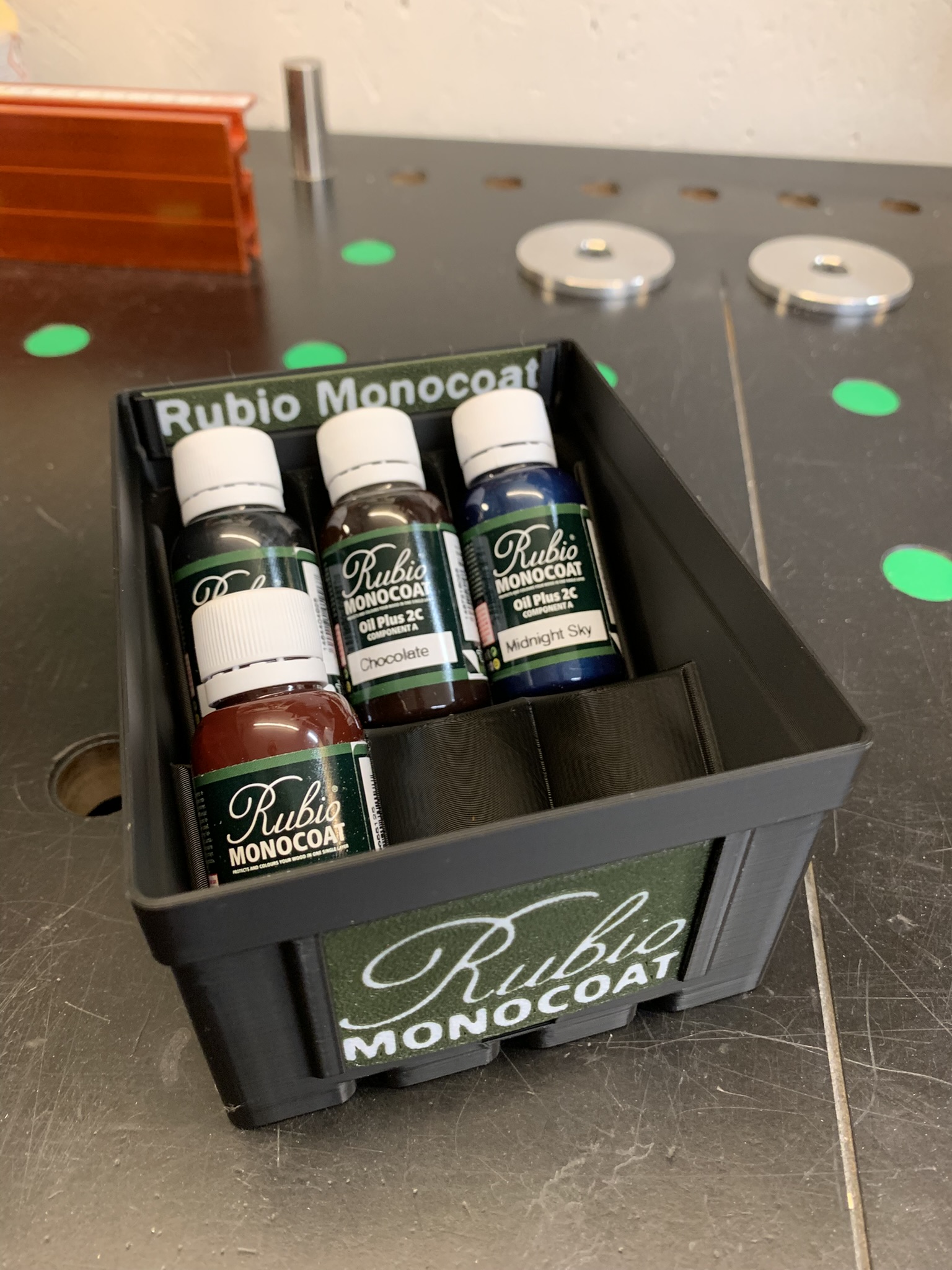 Rubio Monocoat color holder for SYS3 org/Sort-3 M337 - 6 colors