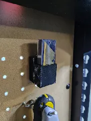 Universal Peg Board Utility Knife Blades Holder