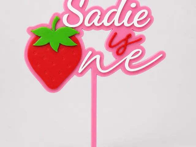 Sadie is One cake topper