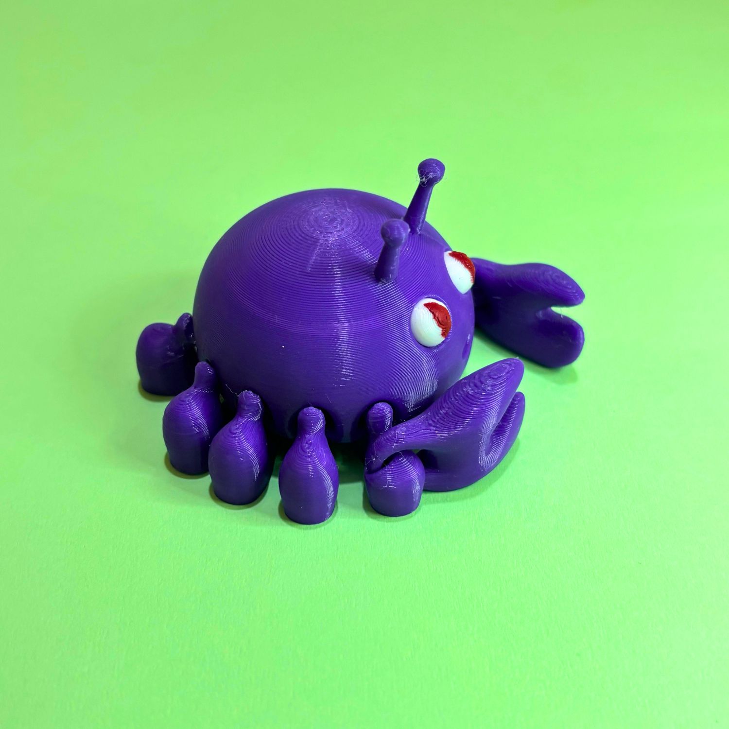 Miniatura 5 do modelo 3D Flexy Crab