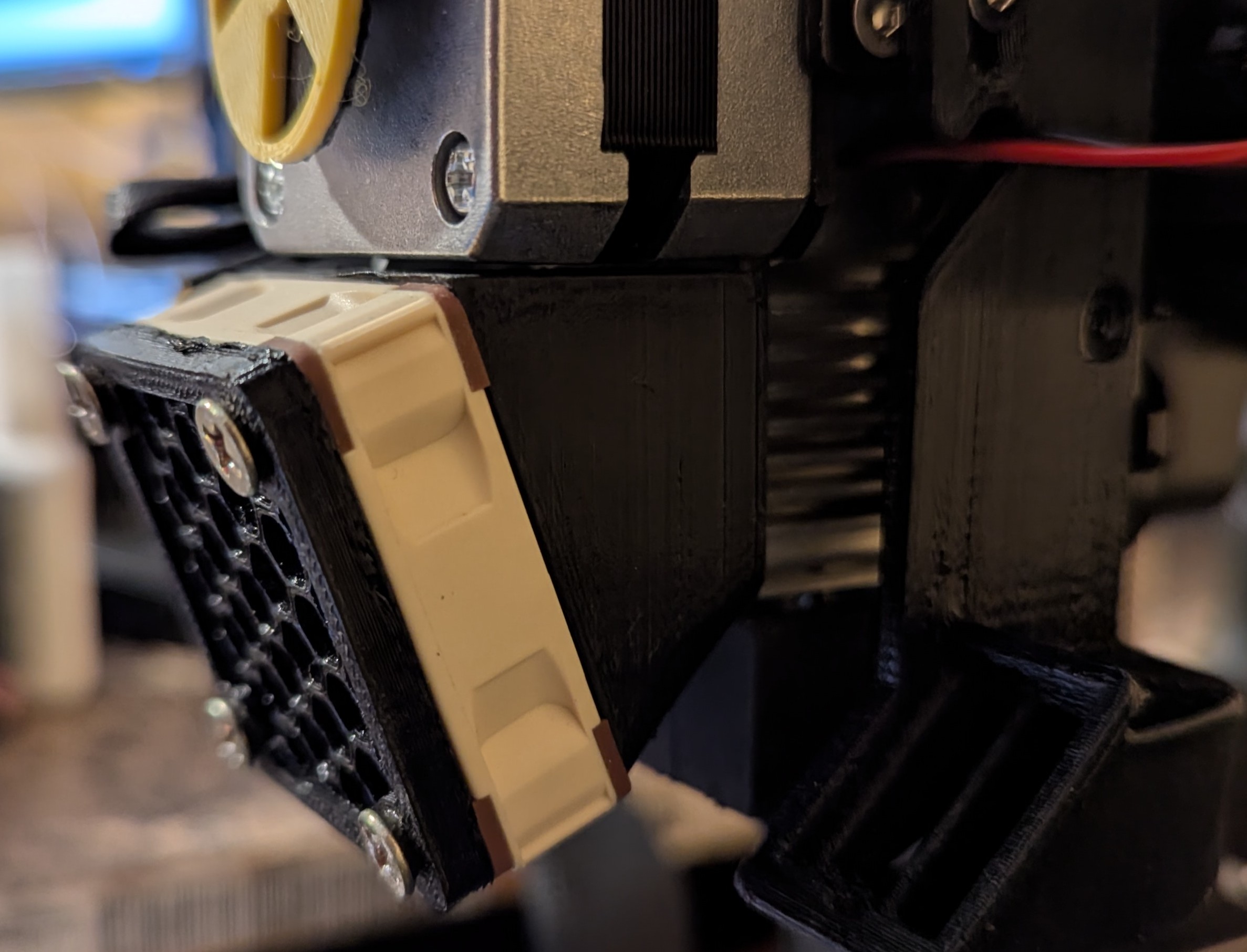 Ender 3 V3 SE 4010 Angled Fan Mount and Cover