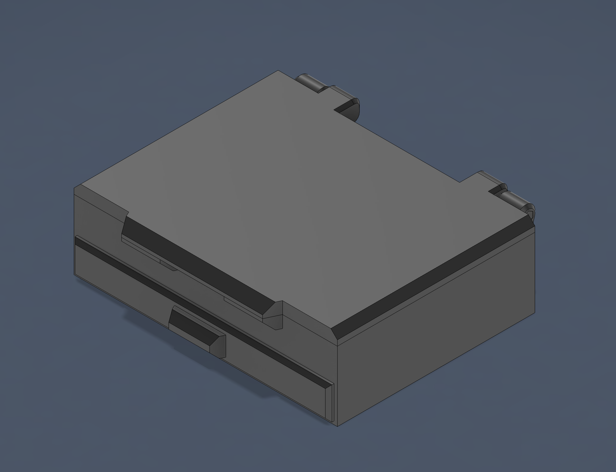 Miniatura 2 do modelo 3D Electronic component box