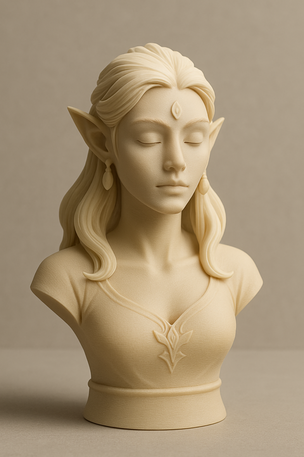 Silent Light Paintable figure
