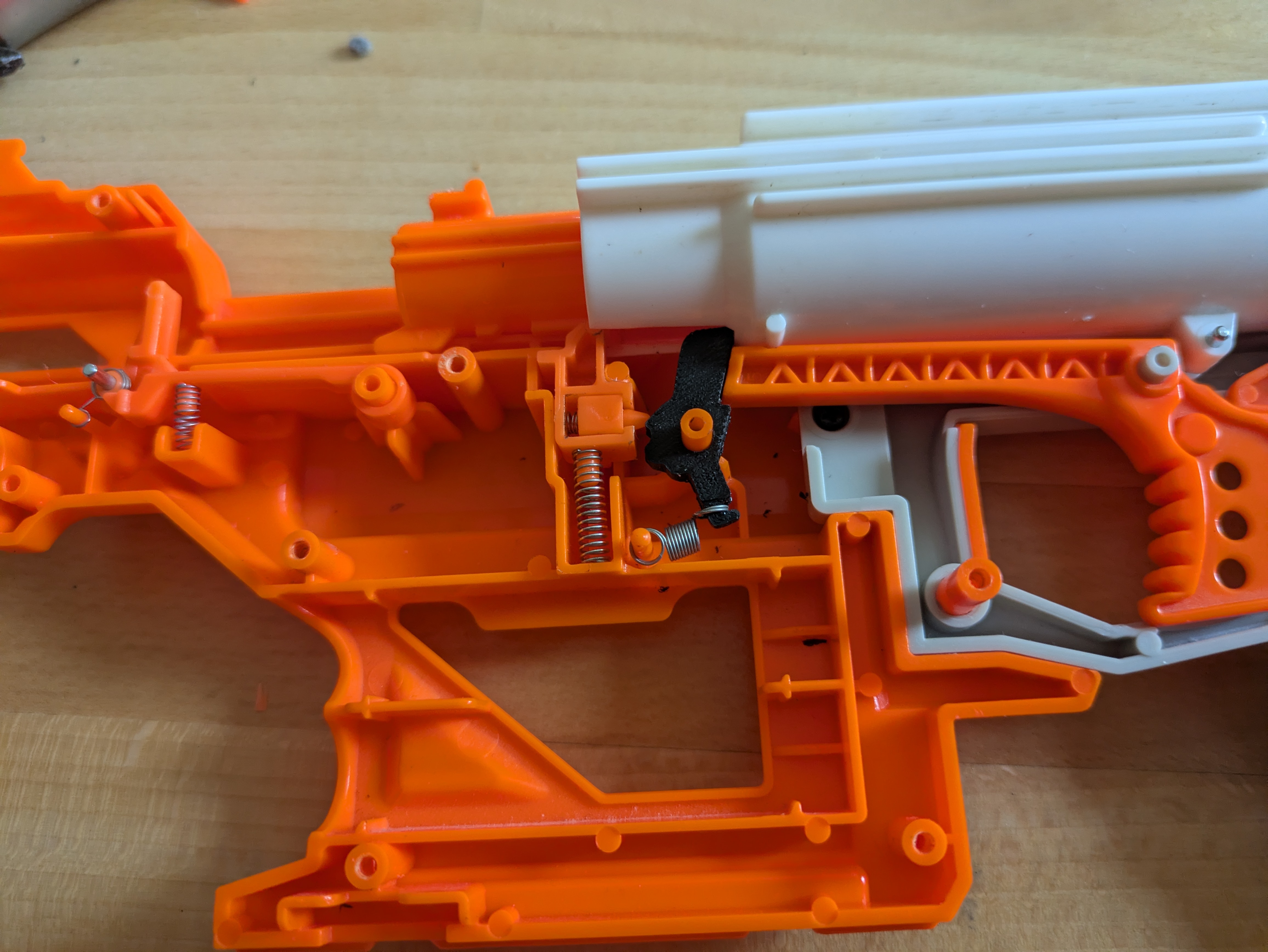 Nerf Falconfire trigger locking part