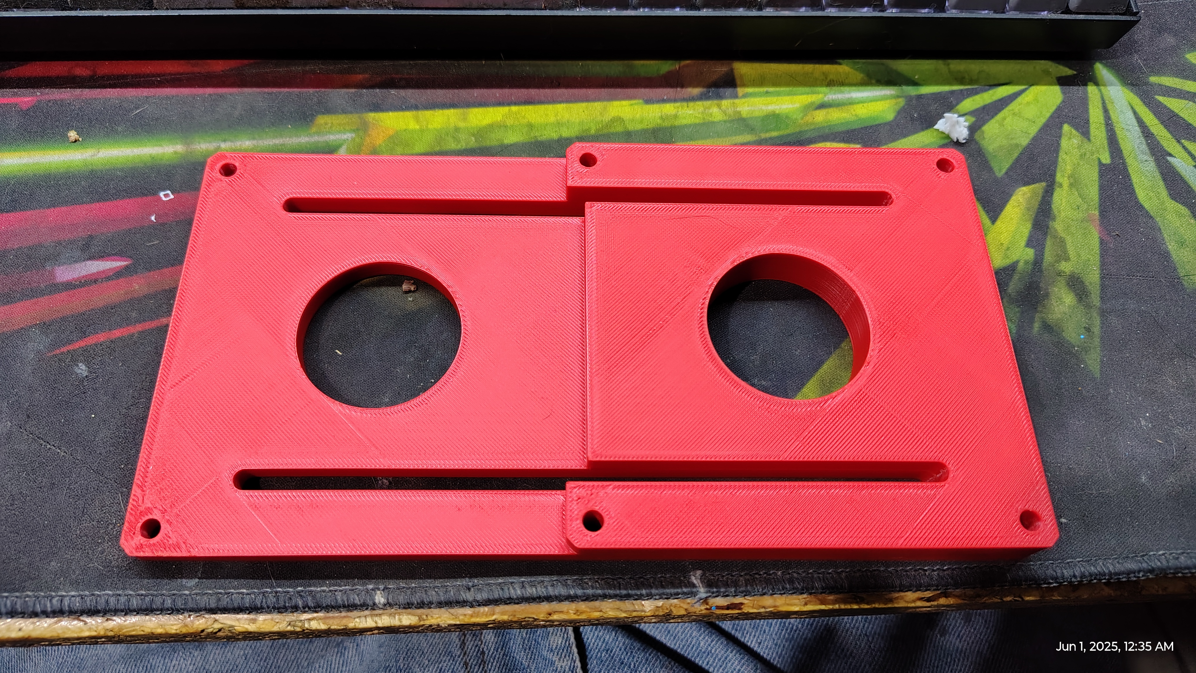 100mm VESA mount offset adapter