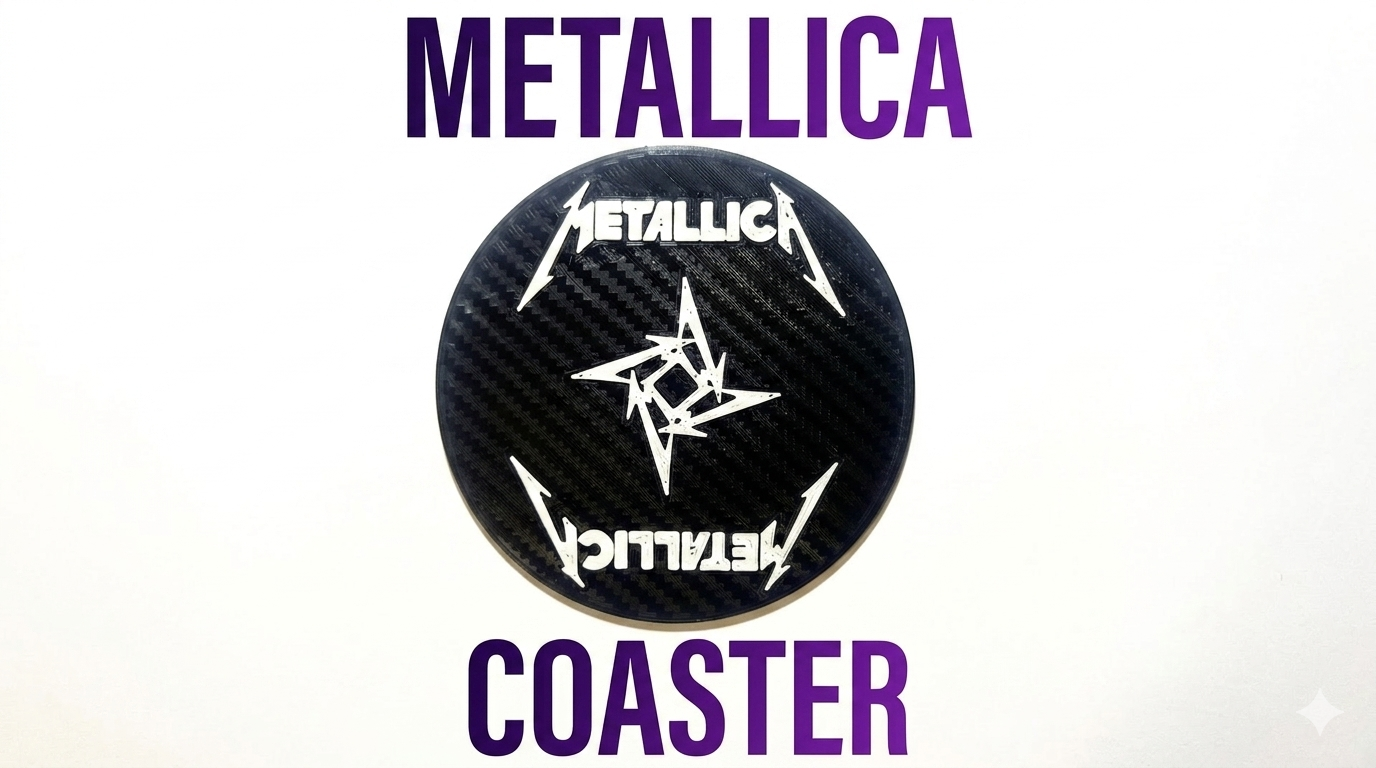 Metallica coaster