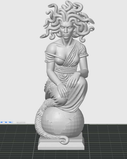 Medusa on the Globe
