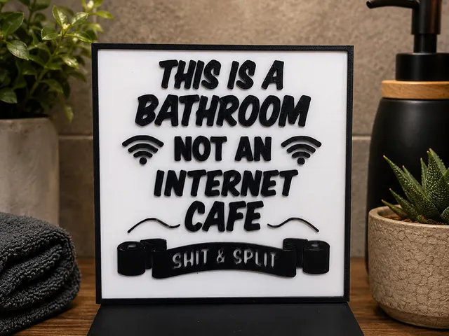 This is not an internet cafe sign