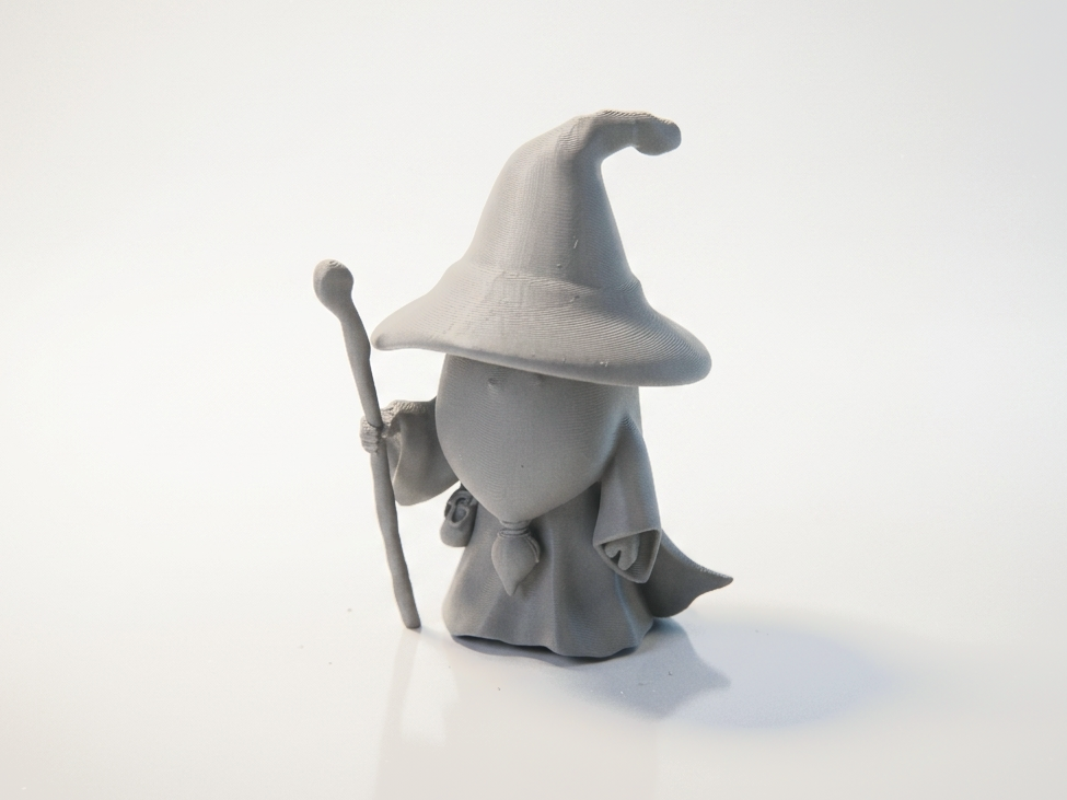 Chibi Gandalf Wizard Figurine Fantasy 3D Printable