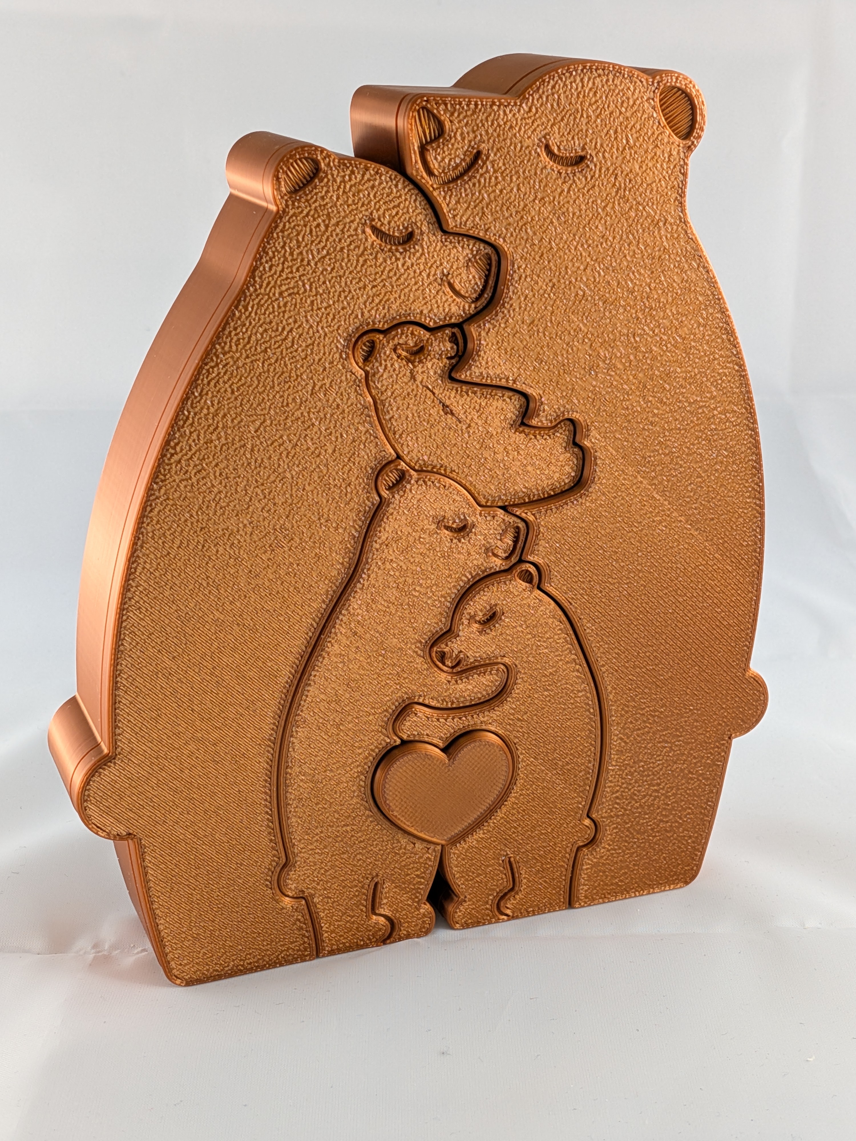 Puzzle Bear Family – Interlocking Hugging Bears (Up to 5 Bears) — thumbnail 5